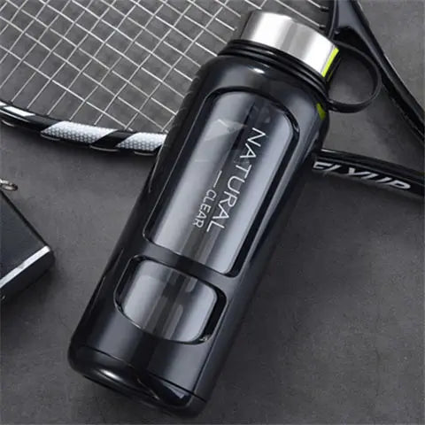 Leak-Resistant Glass Sports Bottle