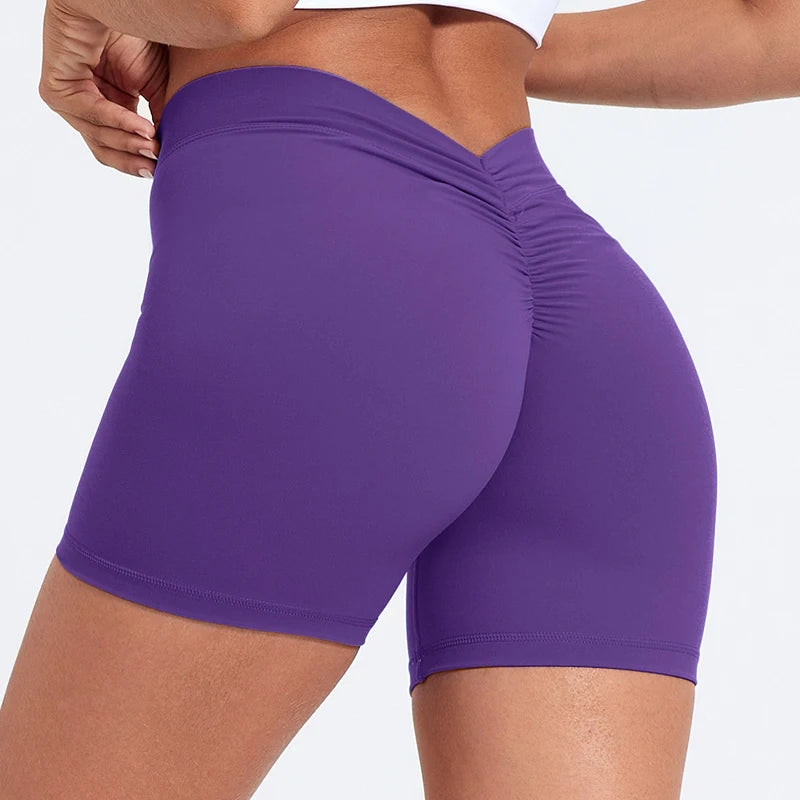 V-Back Sculpt Yoga Shorts