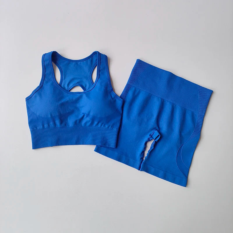 Seamless Bra & Shorts Set