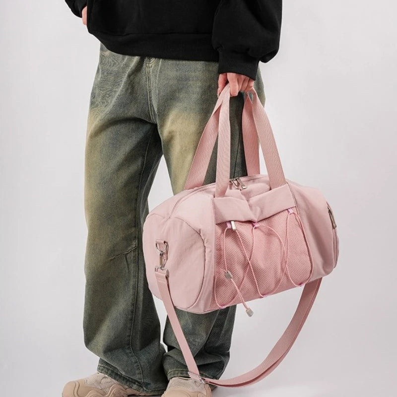 Gym Tote with Shoe Compartment
