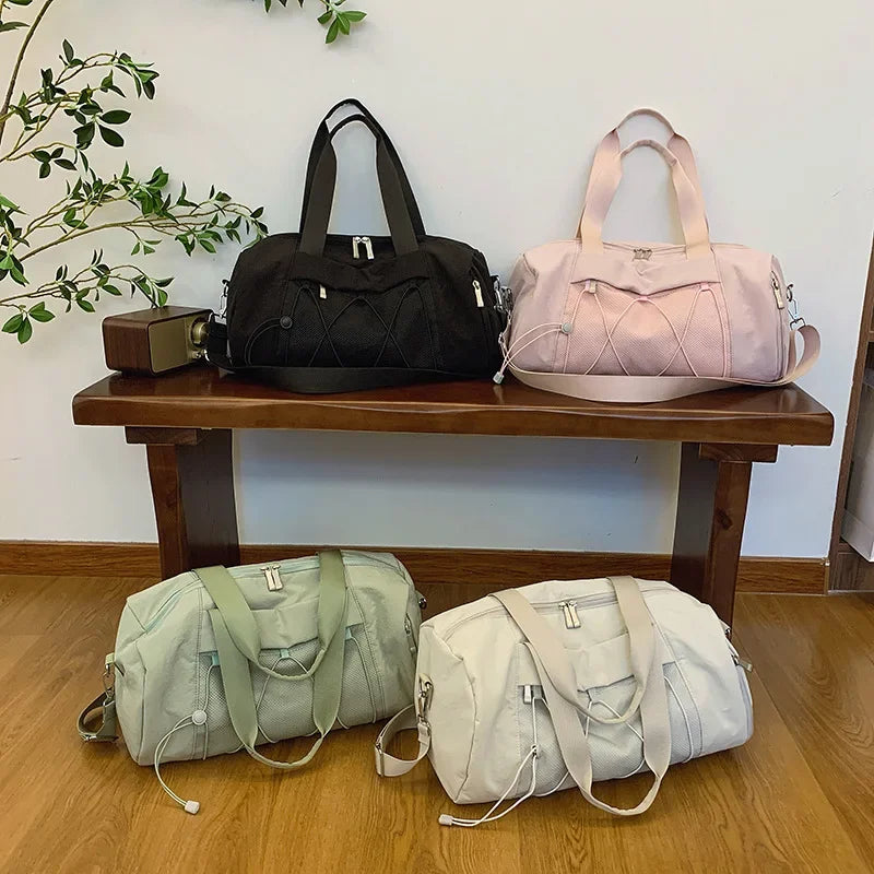 Gym Tote with Shoe Compartment