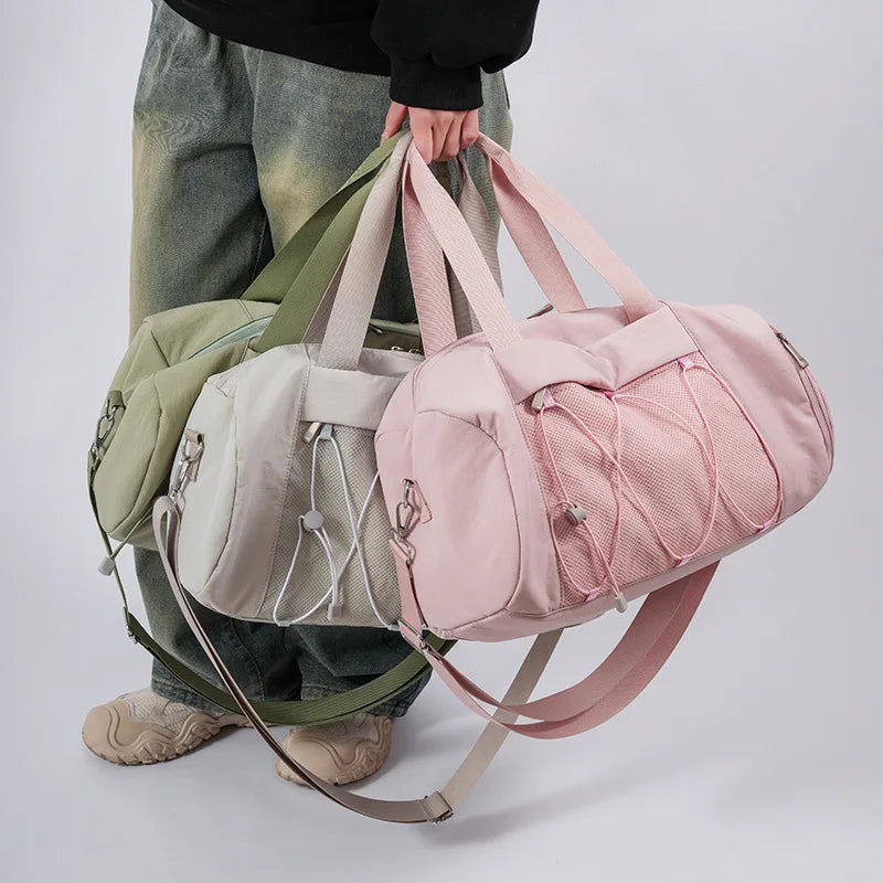 Gym Tote with Shoe Compartment