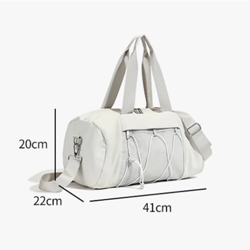 Gym Tote with Shoe Compartment