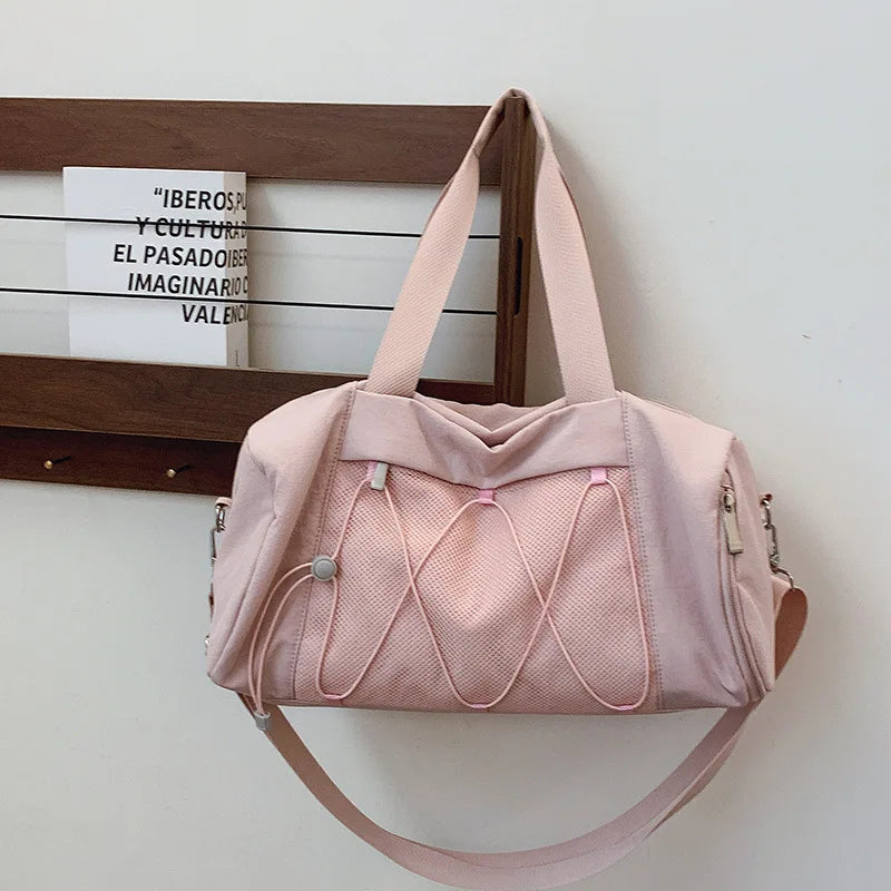 Gym Tote with Shoe Compartment