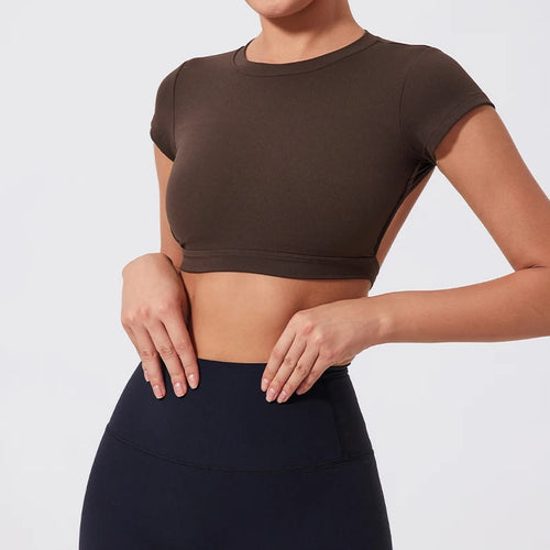 Backless Quick-Dry Training Top