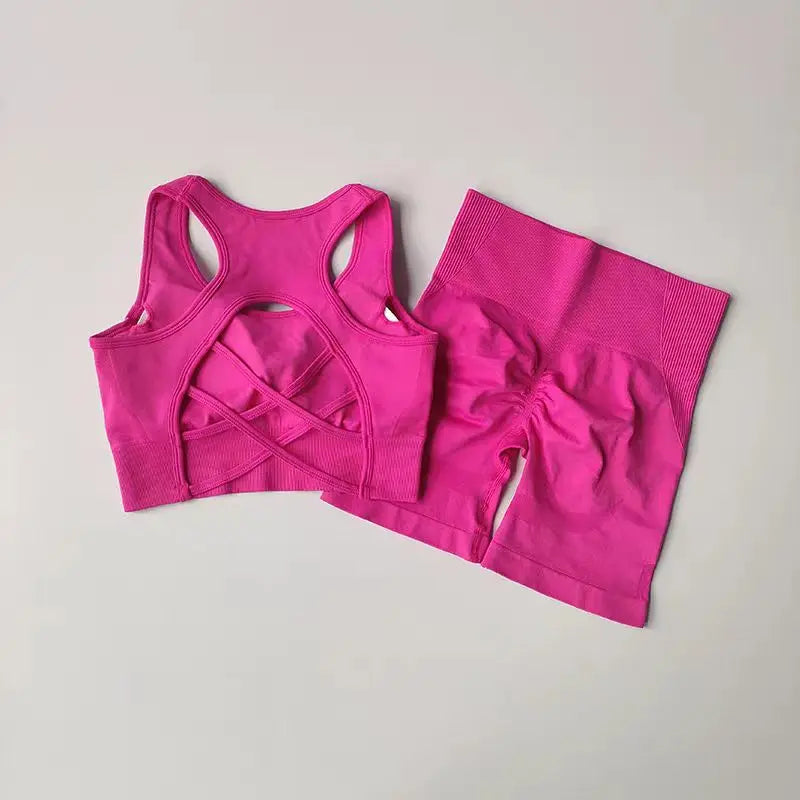 Seamless Bra & Shorts Set