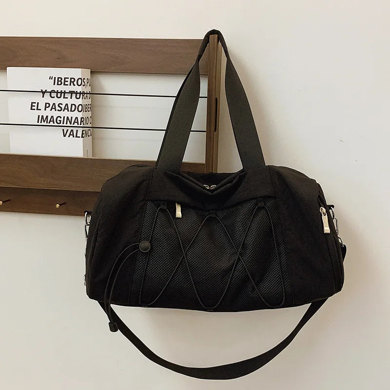 Gym Tote with Shoe Compartment