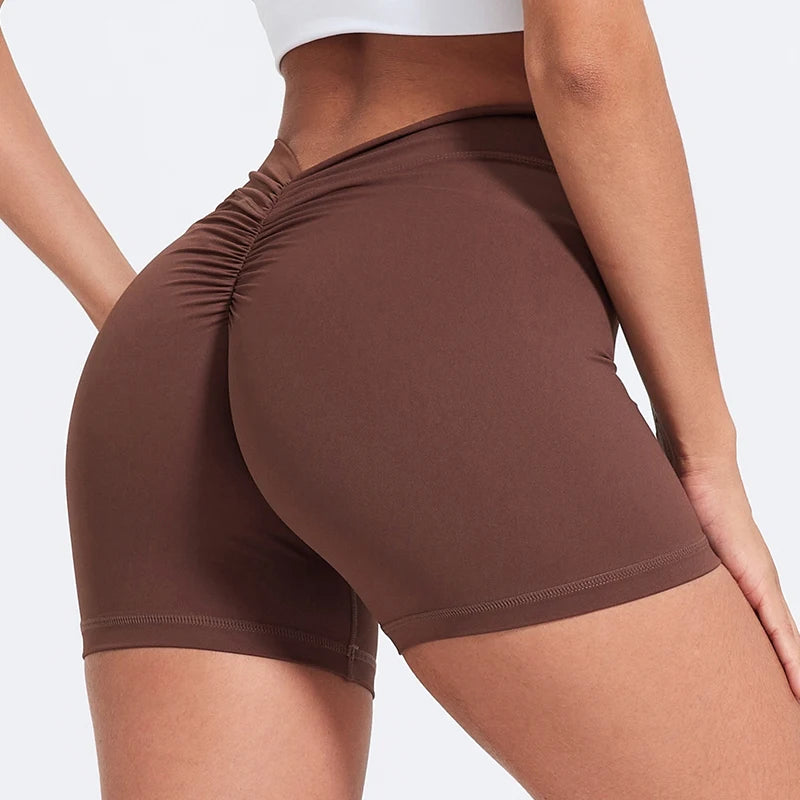 V-Back Sculpt Yoga Shorts