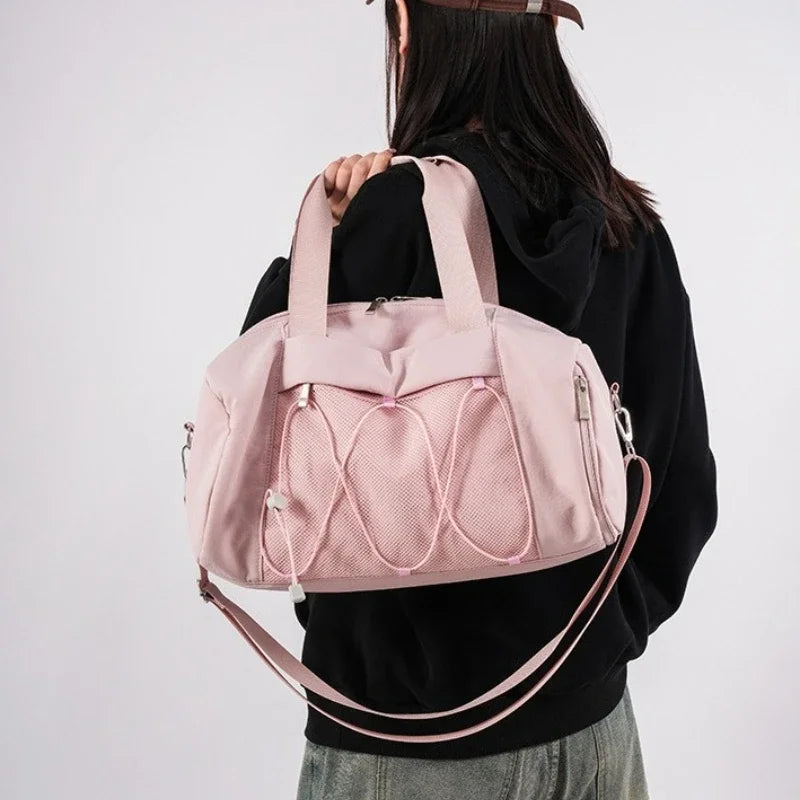 Gym Tote with Shoe Compartment